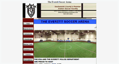 Desktop Screenshot of everettsoccerarena.com